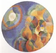 Delaunay, Robert Simulaneous Contrasts Sun and Moon (mk09) oil on canvas